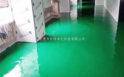 東莞謝（xiè）崗食品廠做環氧地坪漆